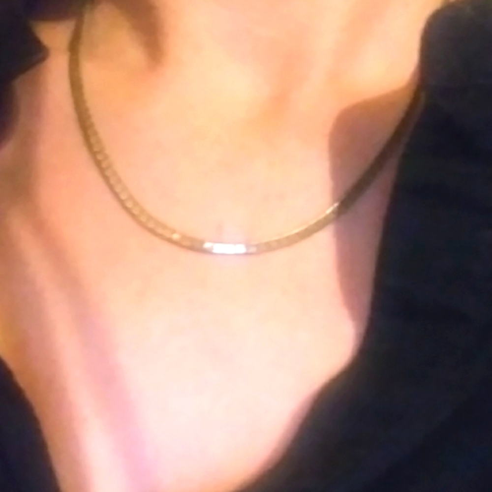 This is a 14k gold plated chain